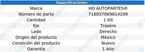 Herrajes Frenos Tambor Tras Derecho Mazda B2200 87 Al 93 Ho Foto 2