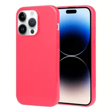 Funda For Tecno Camon 20 Pro Jelly Pearl Fucsia Antishock