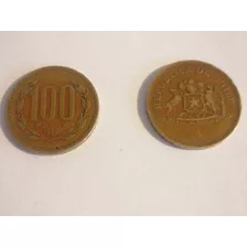 Moneda 100 Pesos 1989 Chile 