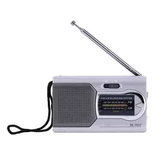 Rádio Bolso Portátil Stereo Am Fm Song Star Mk-822e + P2 