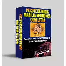 Playback Em Midi Marília Mendonça ( Com Letras ) P/ Teclados