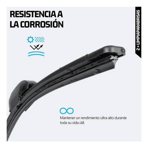 Limpiaparabrisas Para Mercedes Benz Clase A W177 2018-2022 Foto 4