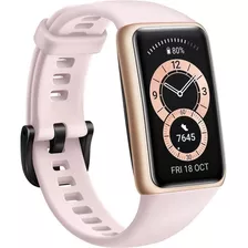 Smartband Bluetooth Band 6 Tela 1,47'' Rosa Sakura Huawei Cor Da Caixa Gold Cor Da Pulseira Sakura Pink