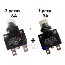 Kit 2 Pçs Rele Protetor Térmico 6a + 1 Peça 9abomba Submers