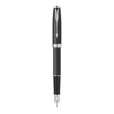 Pluma Parker Sonnet Mate Negro Ct Fp