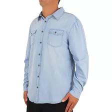 Camisa Rip Curl Light Denim Light Blue