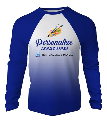 Terceira imagem para pesquisa de camisa uv manga longa personalizada
