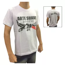 Camisa Camiseta - Jiu Jitsu Arte Suave Ufc Treino / Passeio
