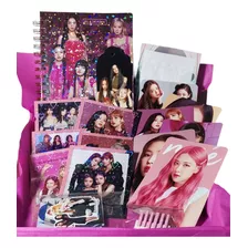 Blackpink Pack Cuaderno, Polaroid Holográficas + Black Pink