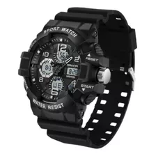 Reloj Para Hombre Sanda 3168 Acuatico Deportivo