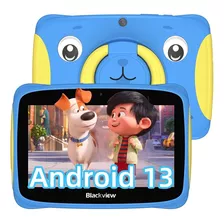 Tablet Blackview Tab 3 Kids 7´ 2+2gb 32gb Wifi Bt Android 13 Color Azul