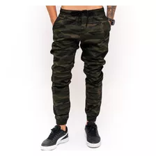 Calça Jogger Masculina Skinny Camufladas Ou Preta C Elastico