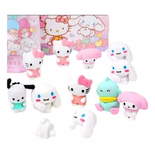 Borracha Escolar Hello Kitty E Sua Turma Surpresa Kit Com 2