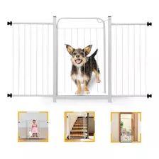 Portão Pet Grade Com Expansivo Cachorros Proteção