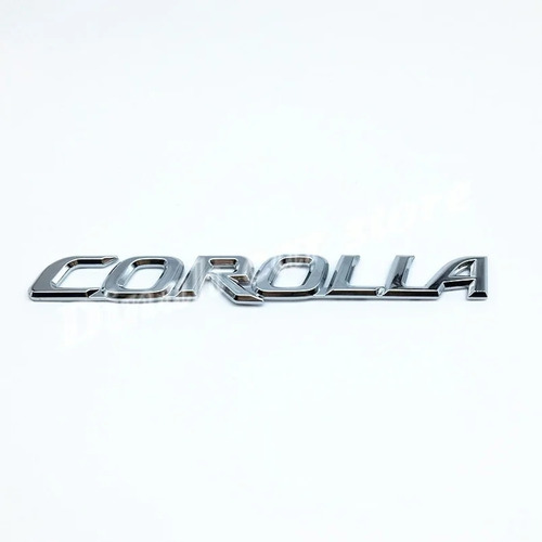 Emblema Corolla Insignia Toyota Letras Logotipo Adhesivo  Foto 3