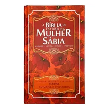 Biblia De Estudo Da Mulher Sábia Capa Dura Feminina + Harpa 