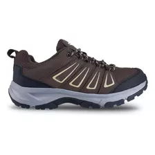 Zapatilla Trekking Marron Hombre #ringo 40 Al 45