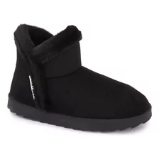 Botin Casual Forever 21 Tipo Australiano Para Dama Negro