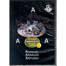Dvd Arnaldo Antunes Acústico Mtv (não É Digipack) - Lacrado!