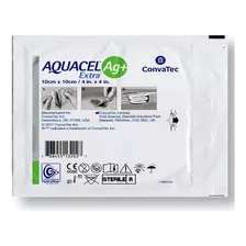 Aquacel Ag Extra - 10cmx10cm Caixa C/ 10 Unids - Convatec 
