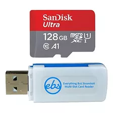 Tarjeta Microsd De 128 Gb Y Adaptador Sd