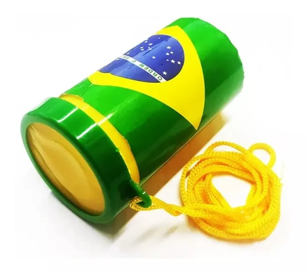 Kit 45 Cornetas Pequena 7,5cm Vuvuzela Copa Do Mundo Brasil