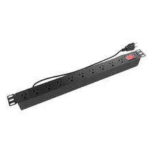 Pdu Nexxt Multitoma Vertical De 12 Tomas 120v 15a Para Rack