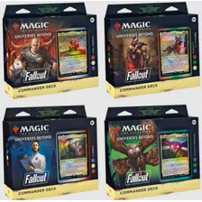 Pack 4 Fallout Commander Decks Sellados - Cardplanet