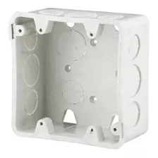 Caja Plastica Pvc 4x4 Electrica Blanca Retie Induma