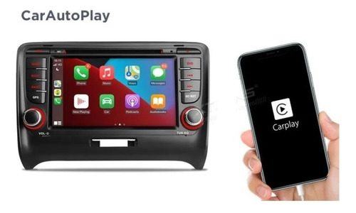 Estereo Android Carplay Audi Tt 2006-2012 Gps Dvd Radio Ios Foto 6