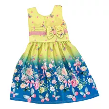 Vestidos E Ciganinhas Floridos Florais Diversas Cores