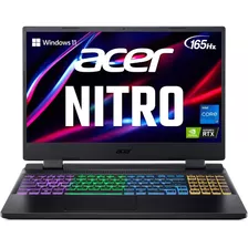 Notebook Acer Nitro I7 12va 16gb 512gb Rtx3060 15,6 165hz