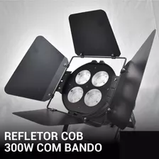 Refletor Led Cob 300w Lpg Com Bando