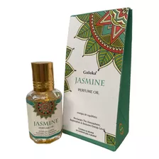 Óleo Perfumado Indiano Goloka Jasmine Jasmin Com 10 Ml