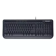 Teclado Microsoft Wired 600 Keyboard - Preto
