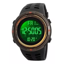 Relógio Digital Esportivo Prova D'água Skmei 1251 Dourado