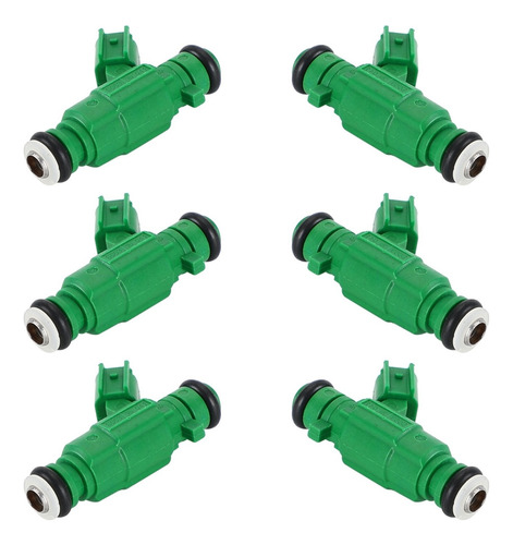 6x Fuel Injector Para Kia Sedona Para Hyundai Santa Fe Foto 3