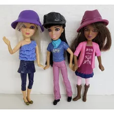 Kit 3 Bonecas Bratz Mc Donalds 