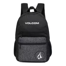 Mochila Volcom Vc6036 Preta Cinza