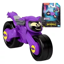 Carrinho Miniatura Batwheels Bibi Moto Batgirl Metal Diecast