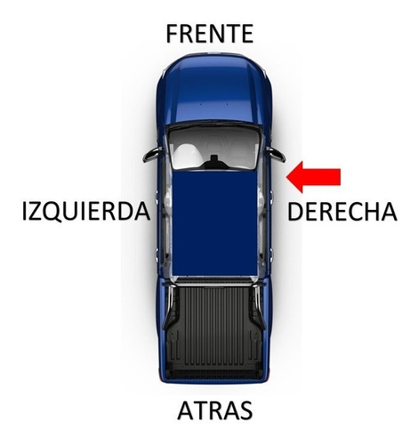 01-05 Ford Explorer Sport Trac Manija Interior Lado Derecho Foto 5