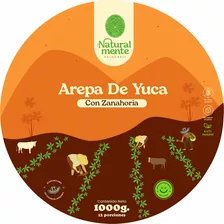 Arepas De Yuca Con Zanahoria Y Sal Rosada 1000 Gr