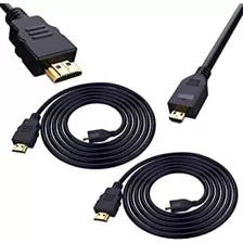 Smraza Micro Hdmi To Hdmi Cable 2 Pcs 6 Feet 4k Ultra Hd