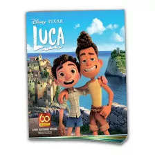 Livro Ilustrado Álbum De Figurinhas Luca Movie