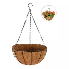 Maceta Colgantes Jardin Cafe Economicas De Fibra Coco 12inch