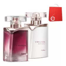 Perfume Vibranza + Vibranza Blanc + Bolsa Regalo Ésika