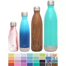 Botellas De Agua Modernas Simples De La Onda De 9 Onzas - Se