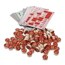 Jogo De Bingo Lazer E Diversão 48 Cartelas 90 Pedras Promoçã