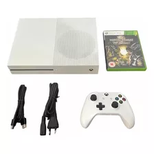 Xbox One S 500gb Completo Controle Jogo Microsoft Game Top