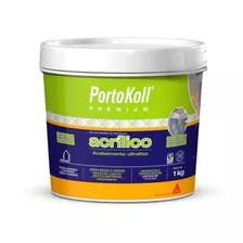 Rejunte Acrílico Premium Portokoll Patina Choco 1kg